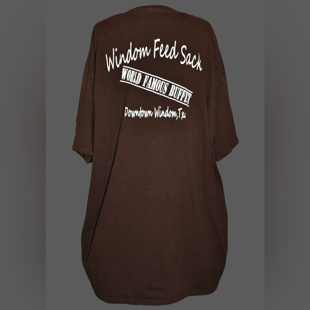 Port and Company Brown Short Sleeve Tee - Picture 2 of 3